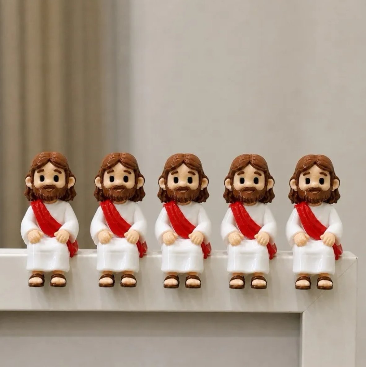 KIT COMPLETO DE 5 MINI JESUS - Imagem 2